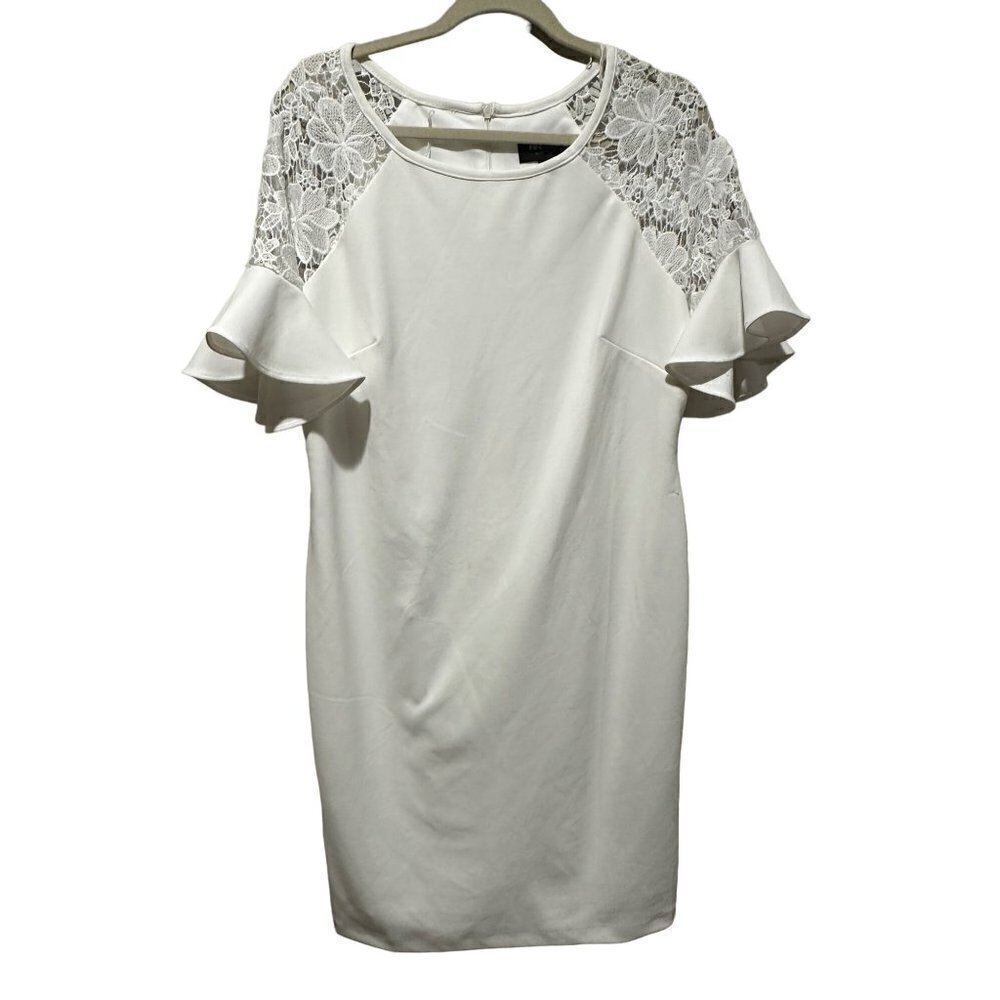 RNStudio womens white dress size 12